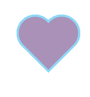 Gif animé coeur qui coule